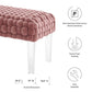 Modway Prologue Woven Performance Velvet Ottoman FredCo