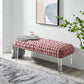 Modway Prologue Woven Performance Velvet Ottoman FredCo
