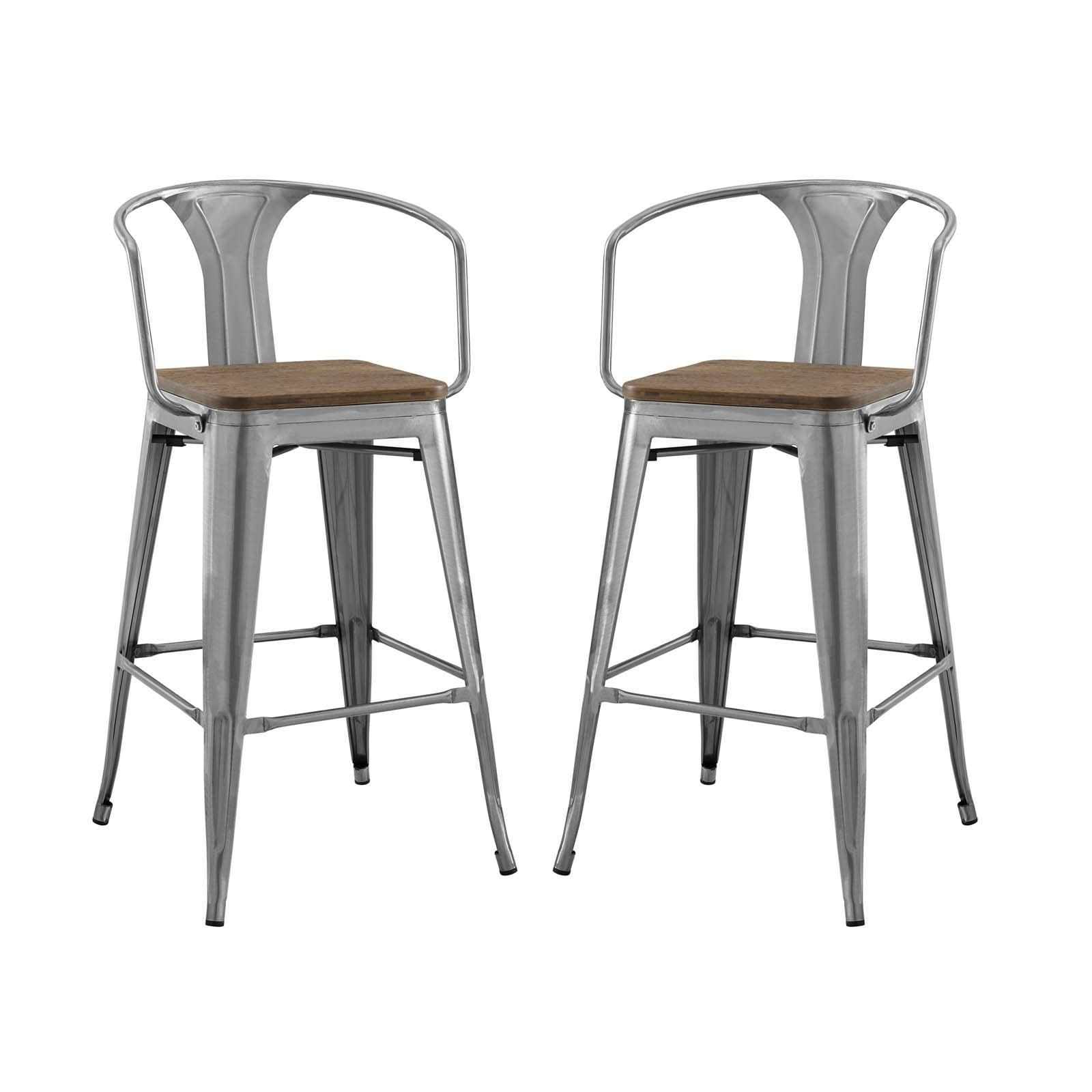 Modway Promenade Bar Stool Set of 2 FredCo