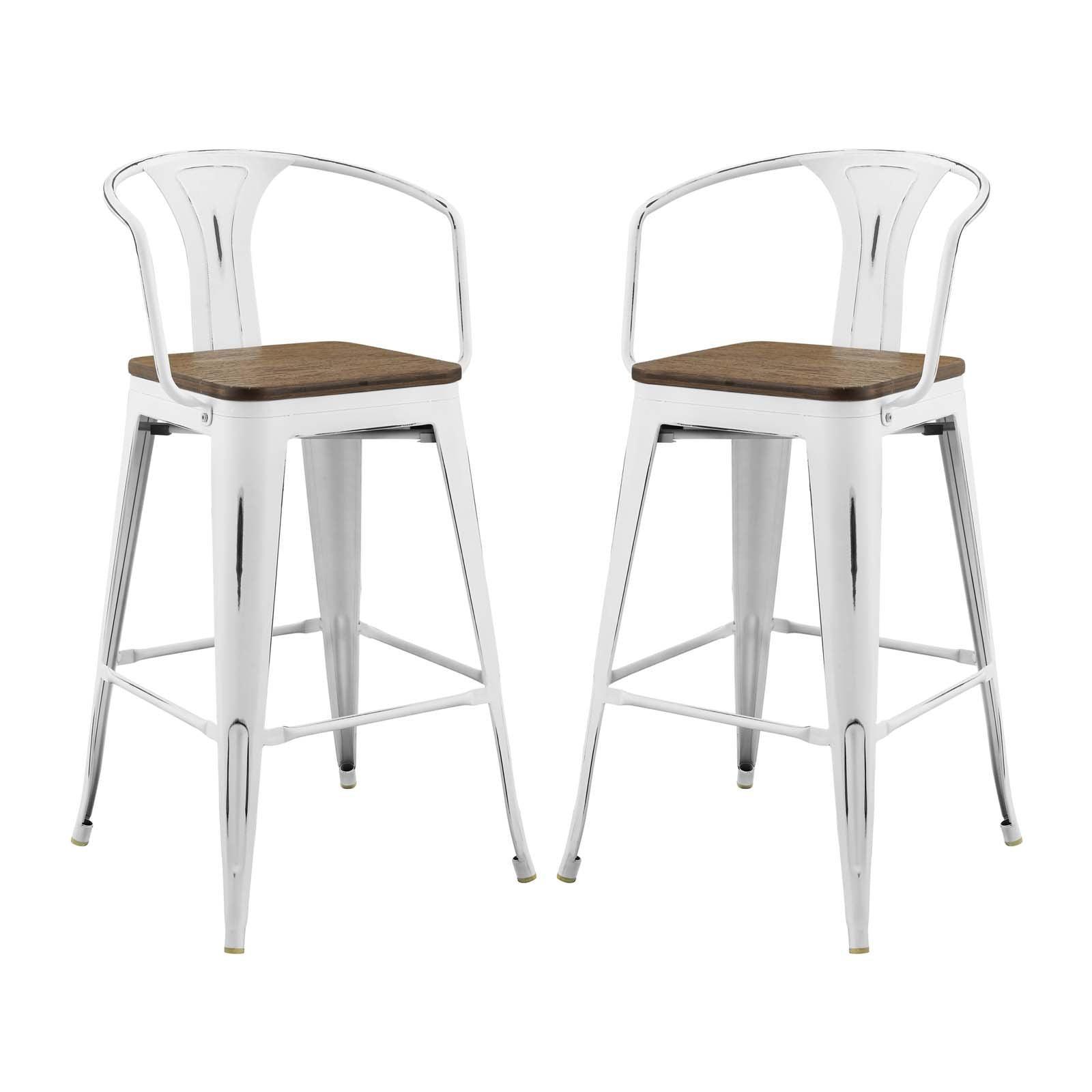 Modway Promenade Bar Stool Set of 2 FredCo