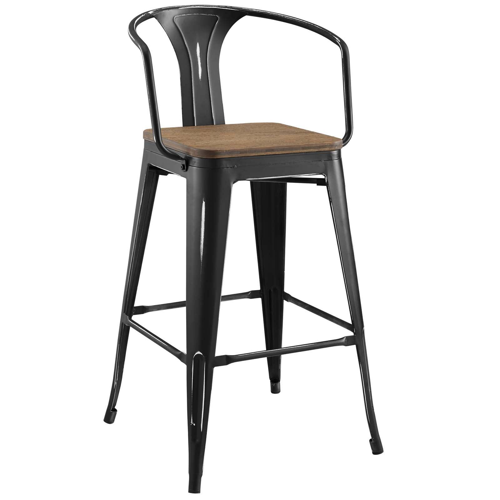 Modway Promenade Bar Stool Set of 4 FredCo