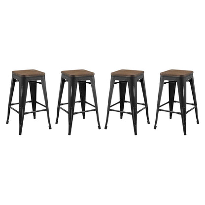 Modway Promenade Counter Stool Set of 4 FredCo