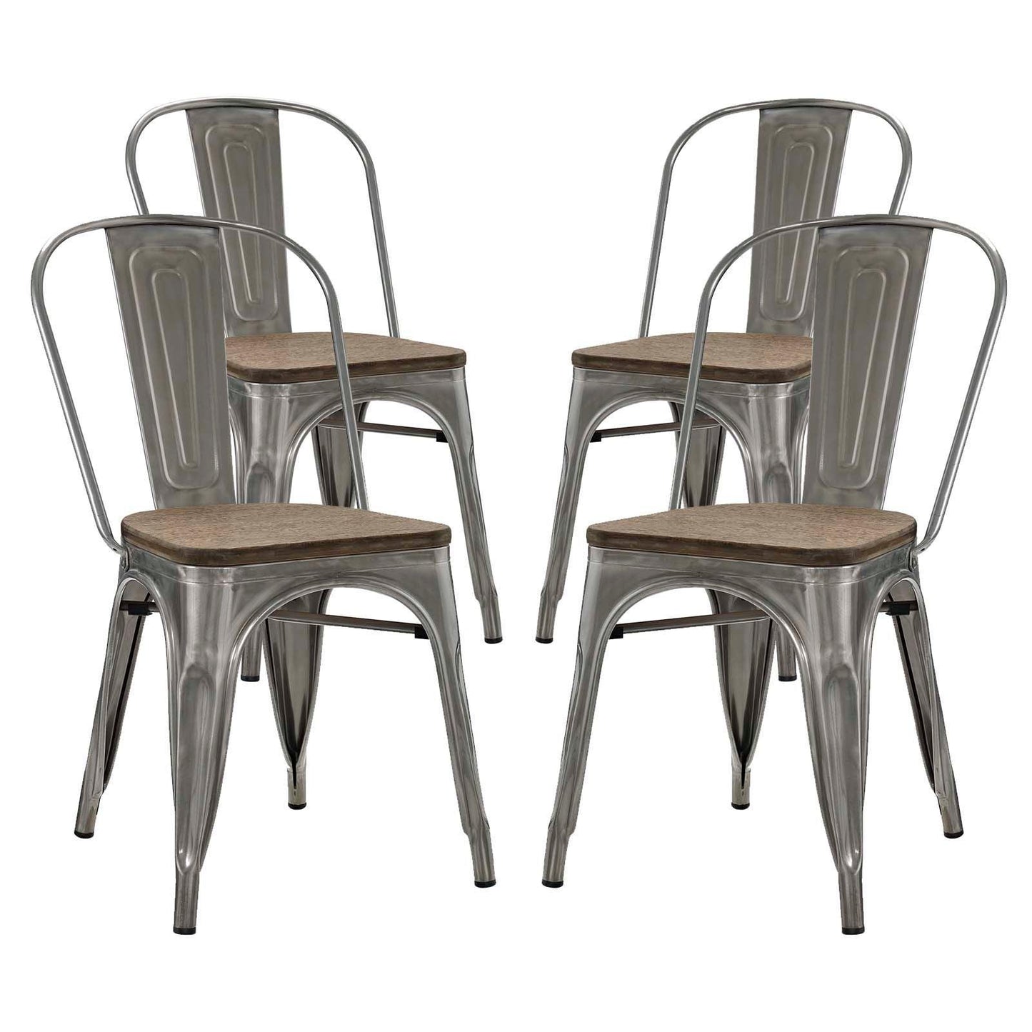 Modway Promenade Dining Side Chair Set of 4, EEI-2752 FredCo