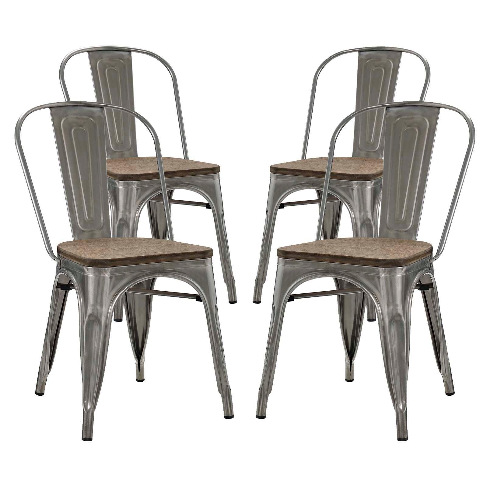 Modway Promenade Dining Side Chair Set of 4, EEI-2752 FredCo
