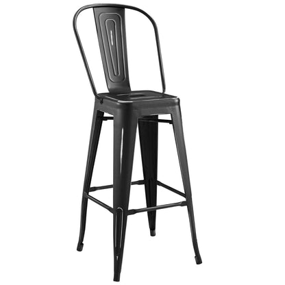 Modway Promenade Metal Bar Side Stool FredCo