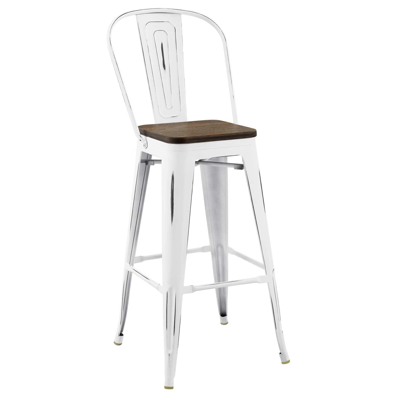 Modway Promenade Metal Bar Stool FredCo