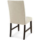 Modway Promulgate Biscuit Tufted Upholstered Fabric Dining Chair Set of 2 FredCo