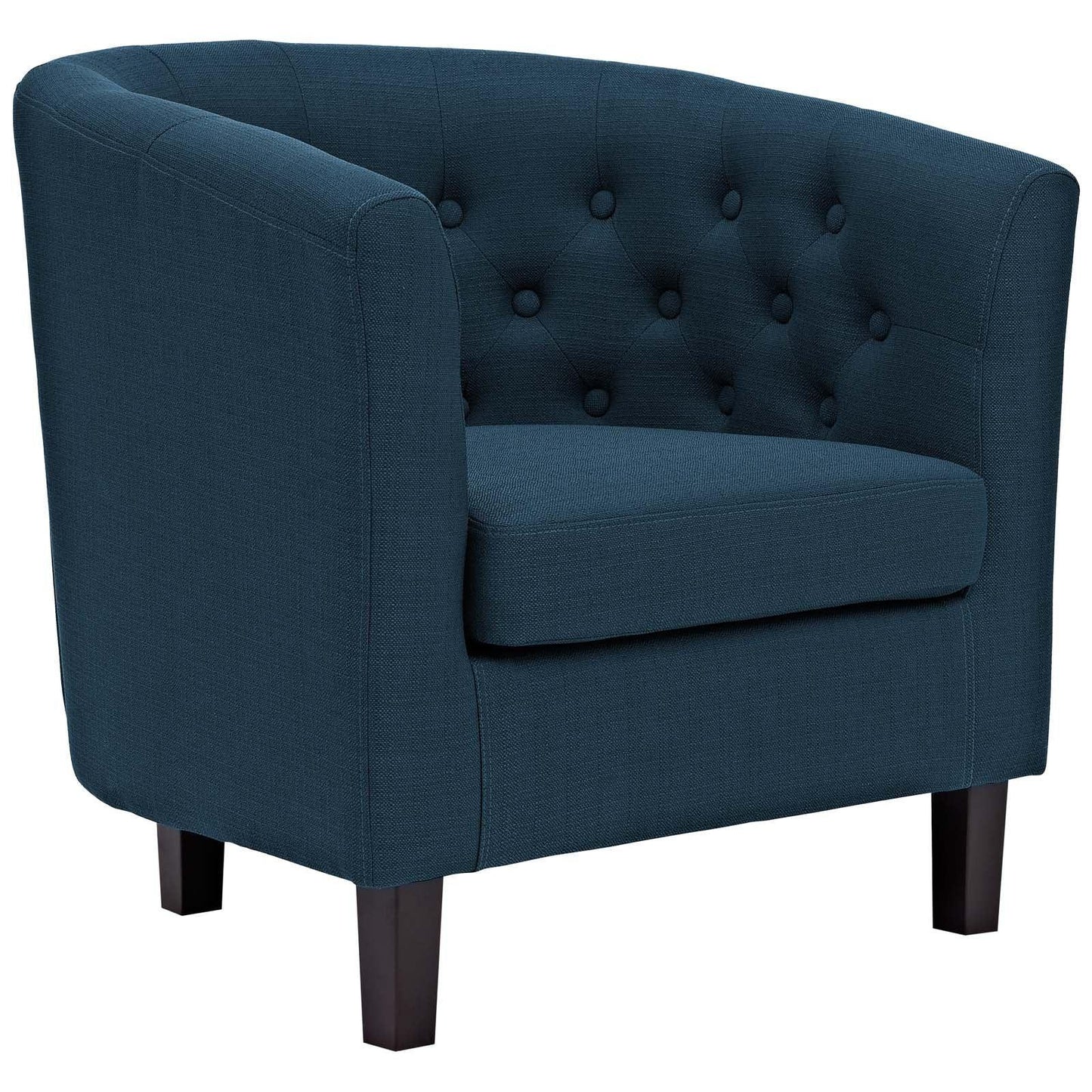 Modway Prospect 3 Piece Upholstered Fabric Loveseat and Armchair Set FredCo