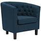 Modway Prospect 3 Piece Upholstered Fabric Loveseat and Armchair Set FredCo