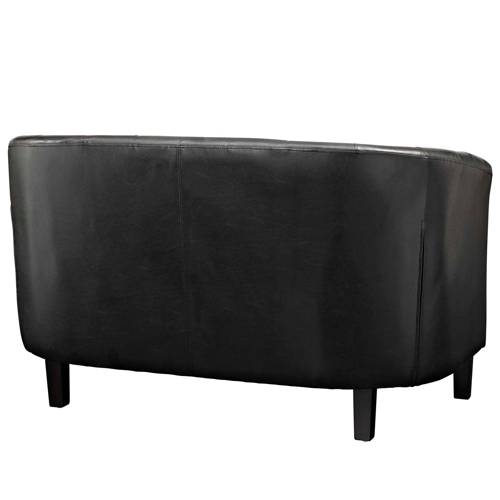 Modway Prospect 3 Piece Upholstered Vinyl Set FredCo