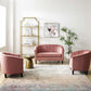 Modway Prospect Channel Tufted 3 Piece Performance Velvet Set FredCo