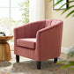Modway Prospect Channel Tufted Performance Velvet Armchair FredCo
