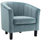 Modway Prospect Channel Tufted Performance Velvet Armchair FredCo