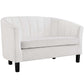 Modway Prospect Channel Tufted Performance Velvet Loveseat FredCo