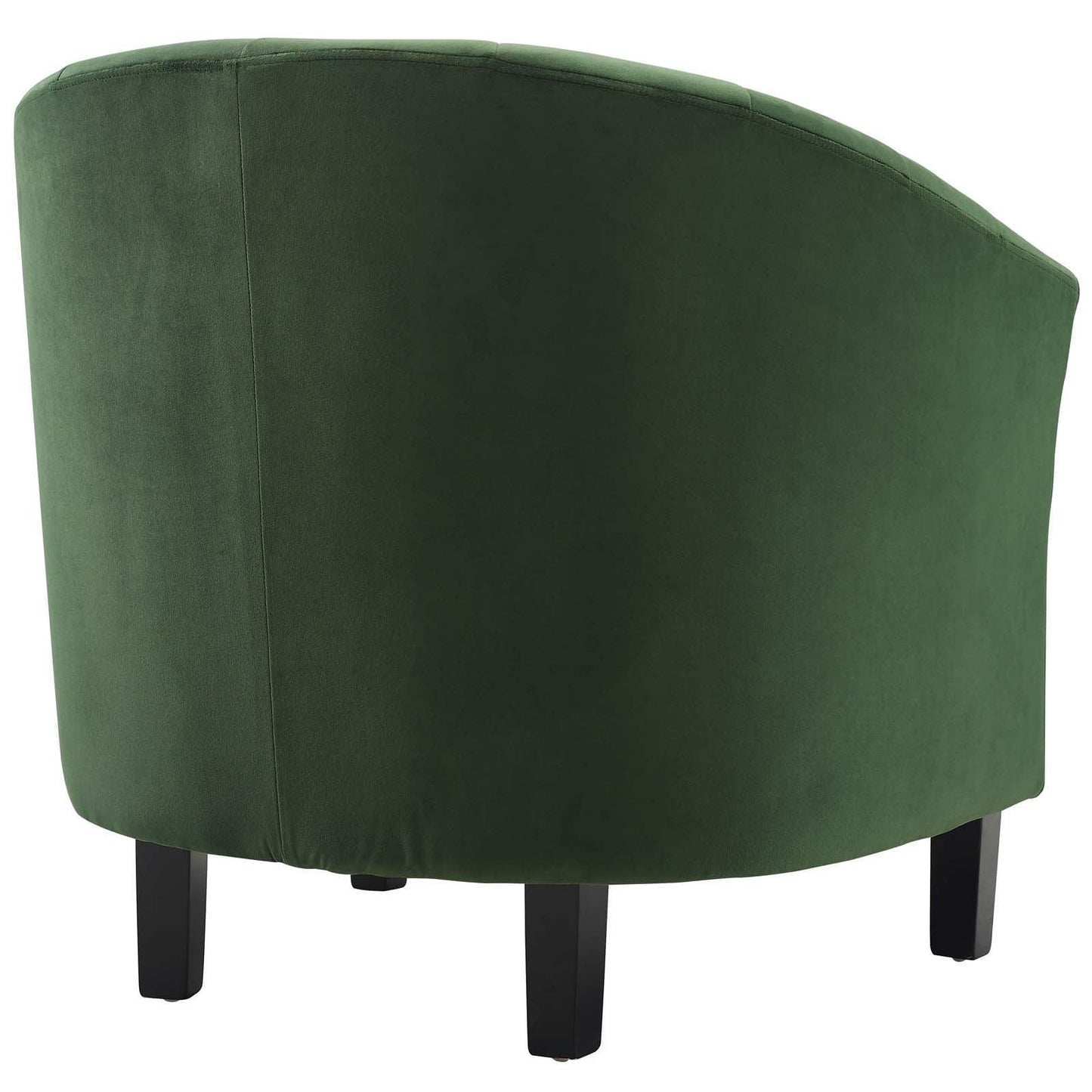 Modway Prospect Channel Tufted Performance Velvet Loveseat and Armchair Set FredCo