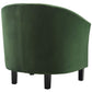 Modway Prospect Channel Tufted Performance Velvet Loveseat and Armchair Set FredCo