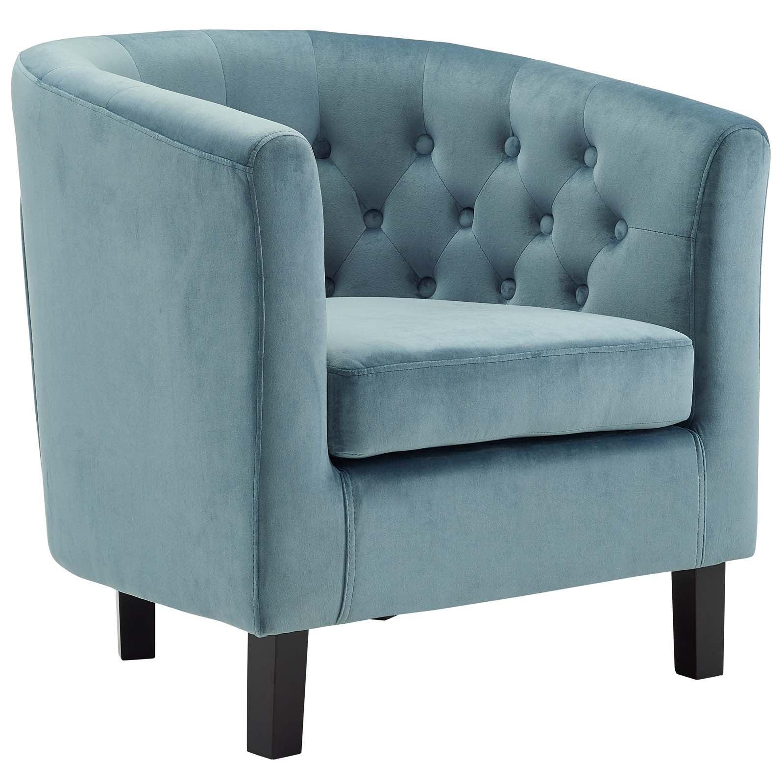 Modway Prospect Performance Velvet Armchair FredCo