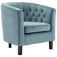 Modway Prospect Performance Velvet Armchair FredCo