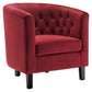 Modway Prospect Performance Velvet Armchair FredCo