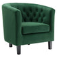 Modway Prospect Performance Velvet Armchair FredCo