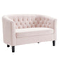 Modway Prospect Performance Velvet Loveseat FredCo