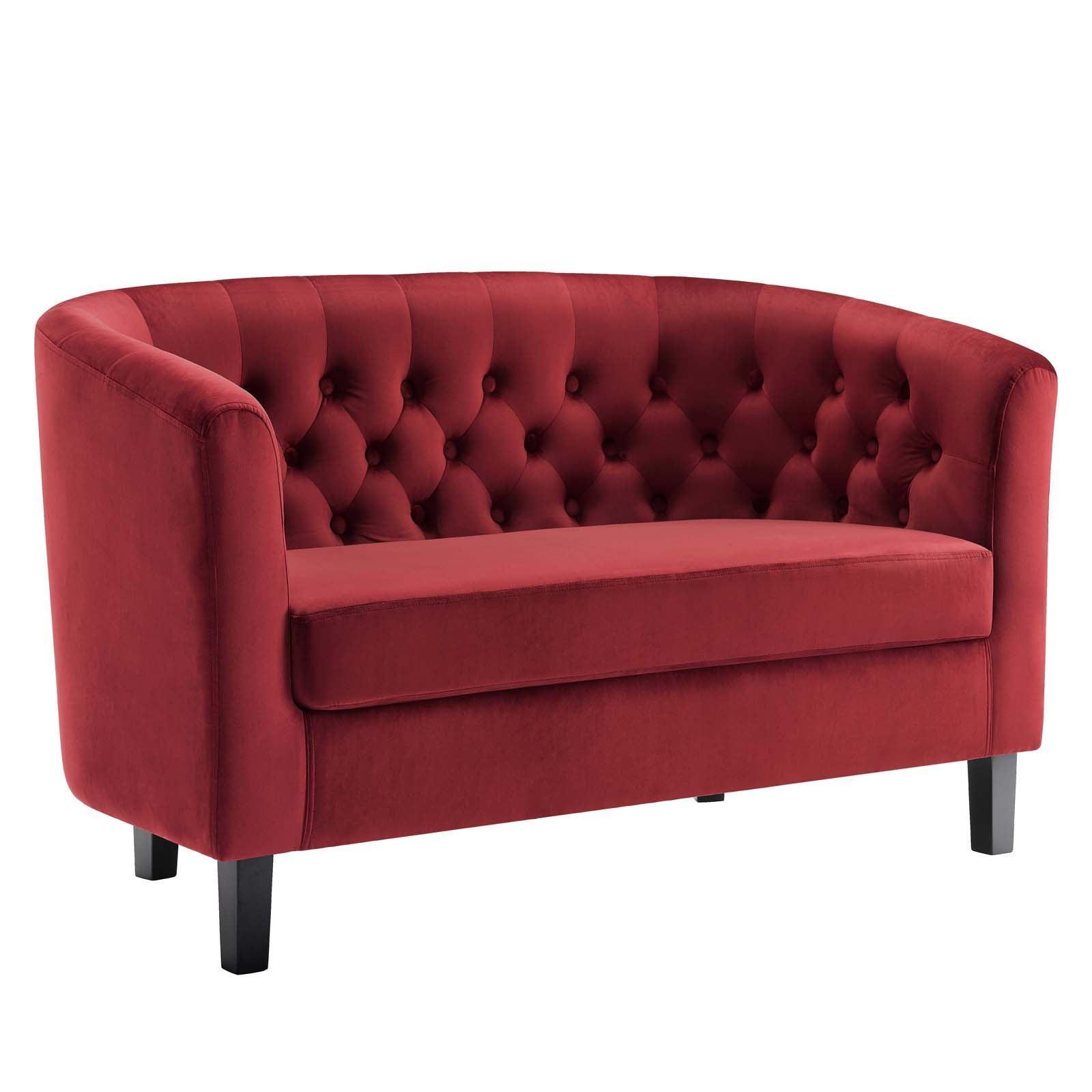 Modway Prospect Performance Velvet Loveseat FredCo
