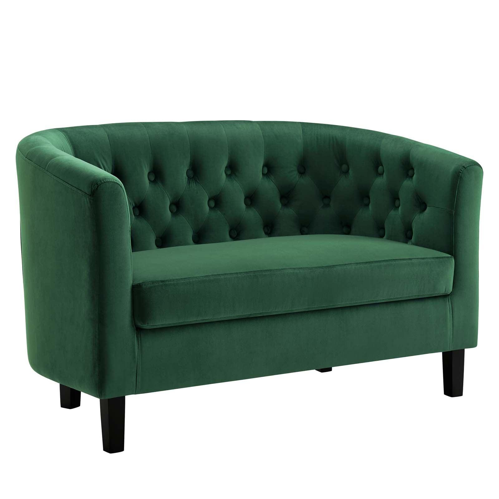 Modway Prospect Performance Velvet Loveseat FredCo