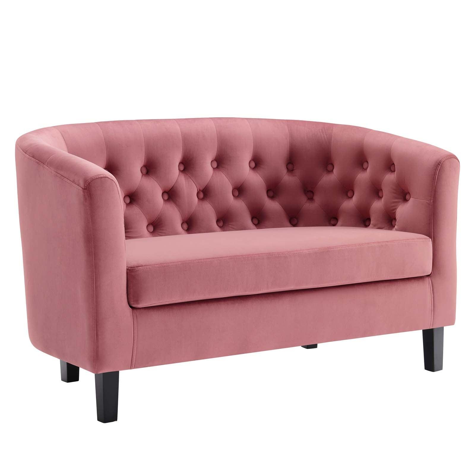Modway Prospect Performance Velvet Loveseat FredCo