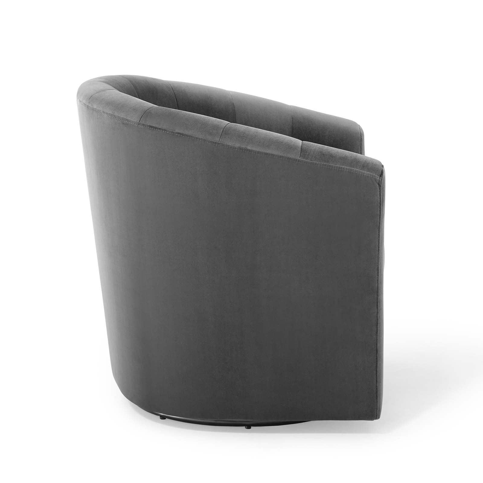 Modway Prospect Performance Velvet Swivel Armchair FredCo