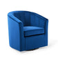Modway Prospect Performance Velvet Swivel Armchair FredCo