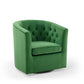 Modway Prospect Tufted Performance Velvet Swivel Armchair FredCo