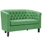 Modway Prospect Upholstered Fabric Loveseat FredCo