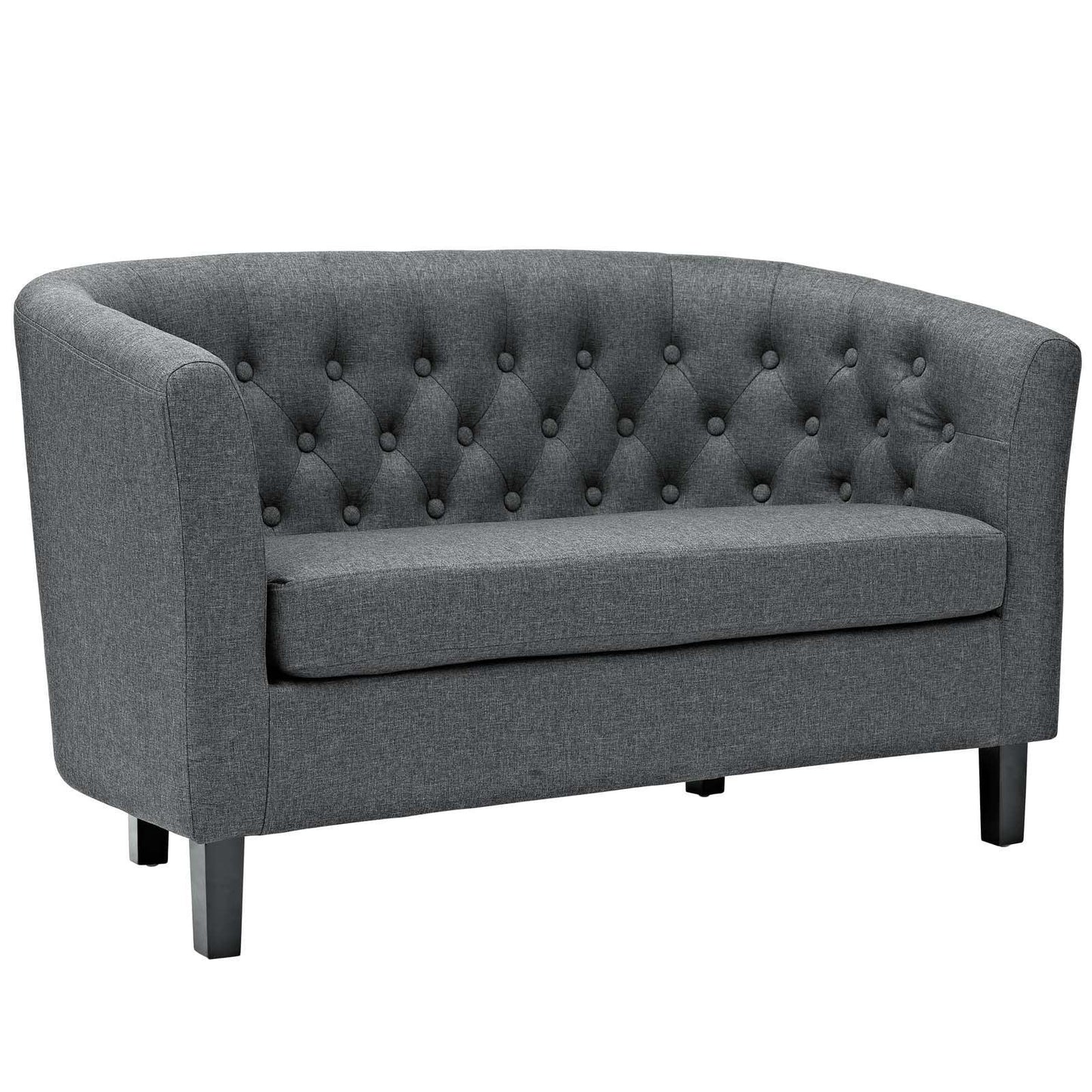Modway Prospect Upholstered Fabric Loveseat FredCo