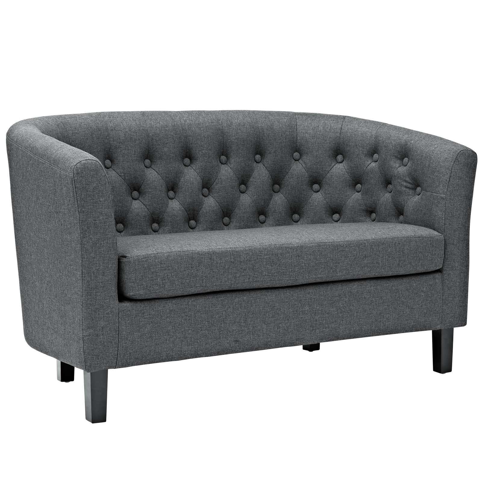 Modway Prospect Upholstered Fabric Loveseat FredCo