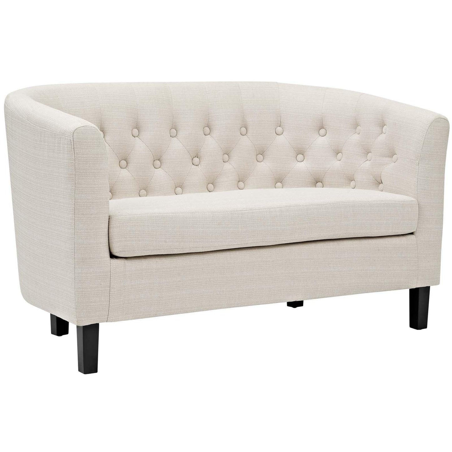 Modway Prospect Upholstered Fabric Loveseat FredCo
