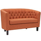 Modway Prospect Upholstered Fabric Loveseat FredCo