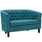 Modway Prospect Upholstered Fabric Loveseat FredCo