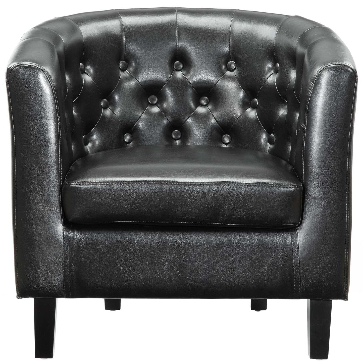 Modway Prospect Upholstered Vinyl Armchair FredCo