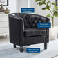 Modway Prospect Upholstered Vinyl Armchair FredCo