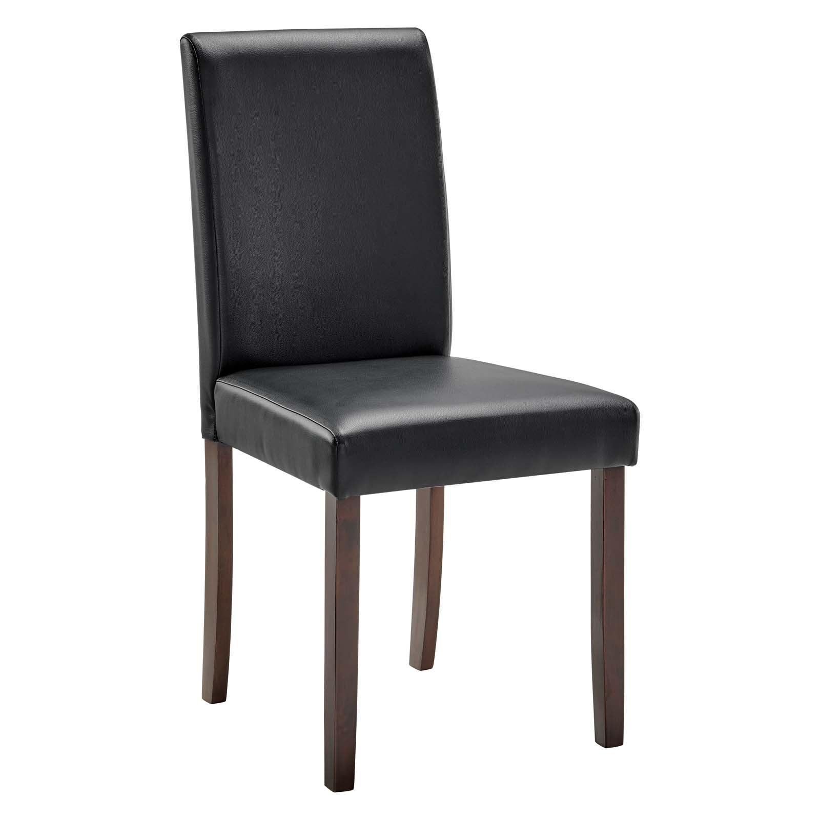 Modway Prosper Faux Leather Dining Side Chair Set of 2 FredCo