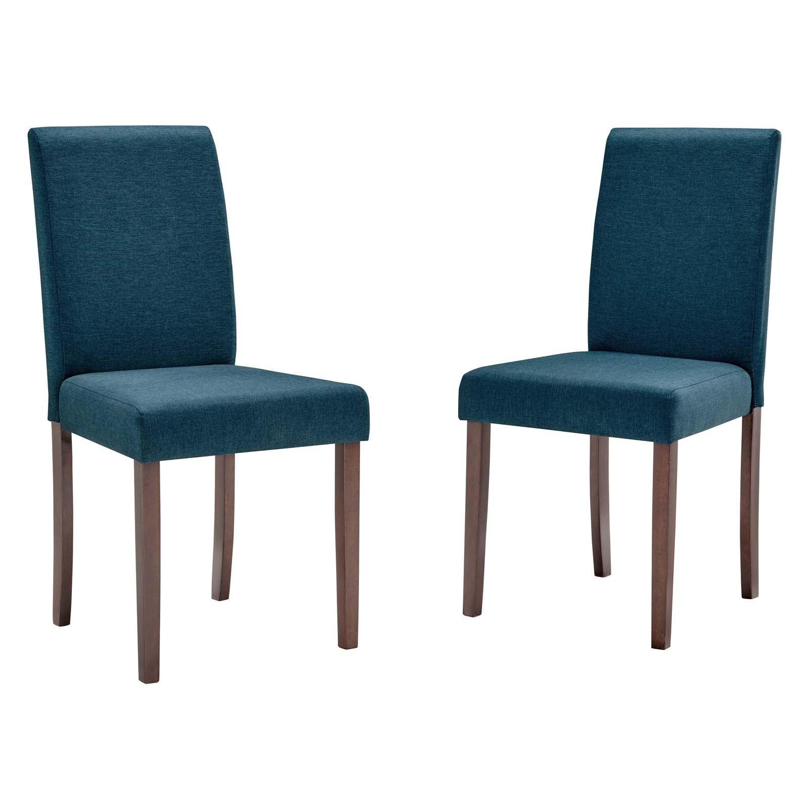 Modway Prosper Upholstered Fabric Dining Side Chair Set of 2 FredCo