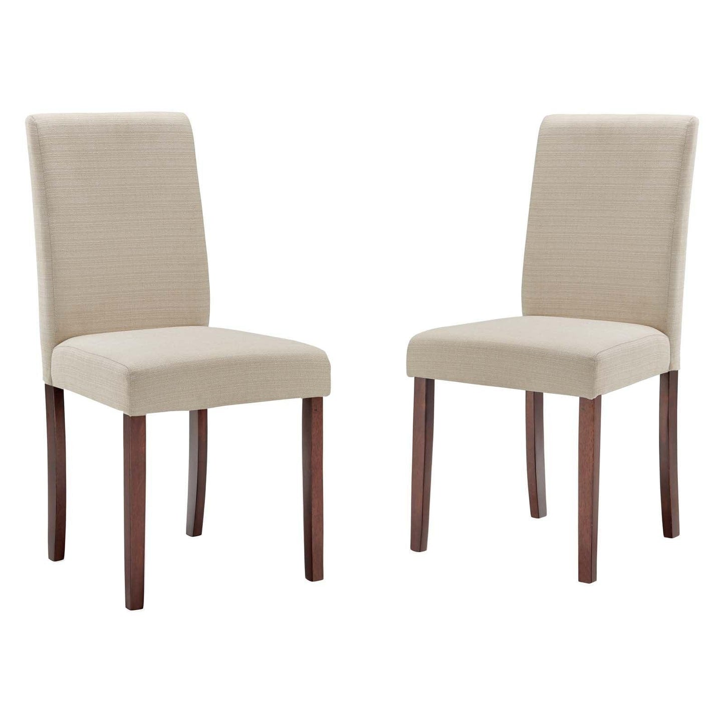 Modway Prosper Upholstered Fabric Dining Side Chair Set of 2 FredCo