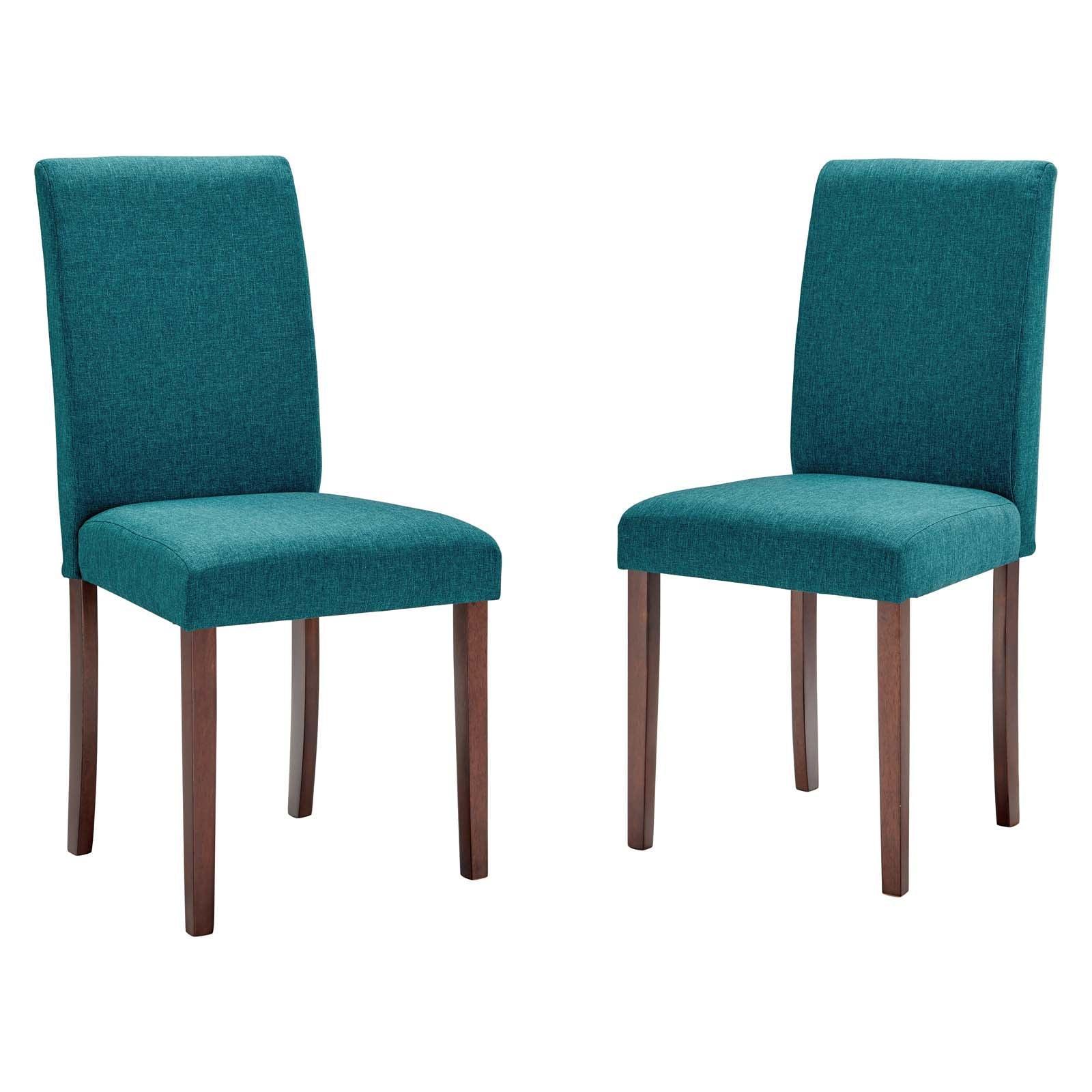 Modway Prosper Upholstered Fabric Dining Side Chair Set of 2 FredCo