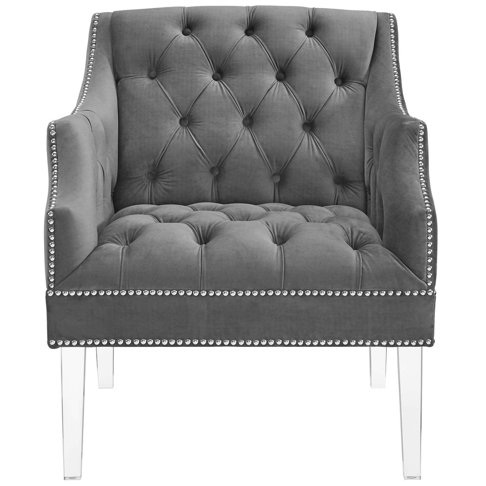 Modway Proverbial Armchair Performance Velvet Set of 2 FredCo