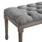 Modway Province French Vintage Upholstered Fabric Bench FredCo
