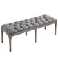 Modway Province French Vintage Upholstered Fabric Bench FredCo