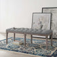 Modway Province French Vintage Upholstered Fabric Bench FredCo