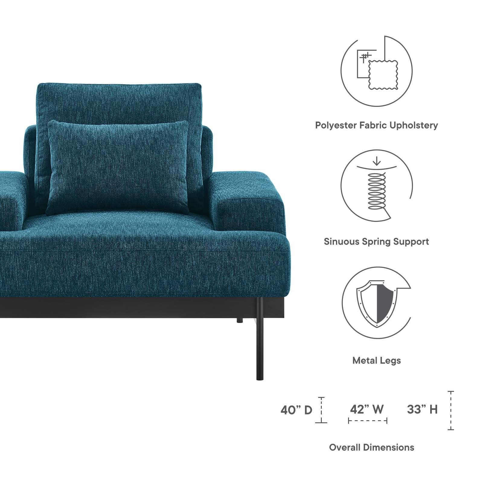 Modway Proximity Upholstered Fabric Armchair FredCo