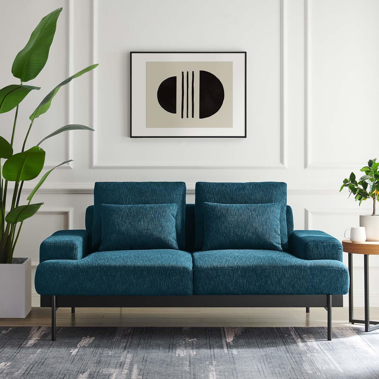 Modway Proximity Upholstered Fabric Loveseat FredCo