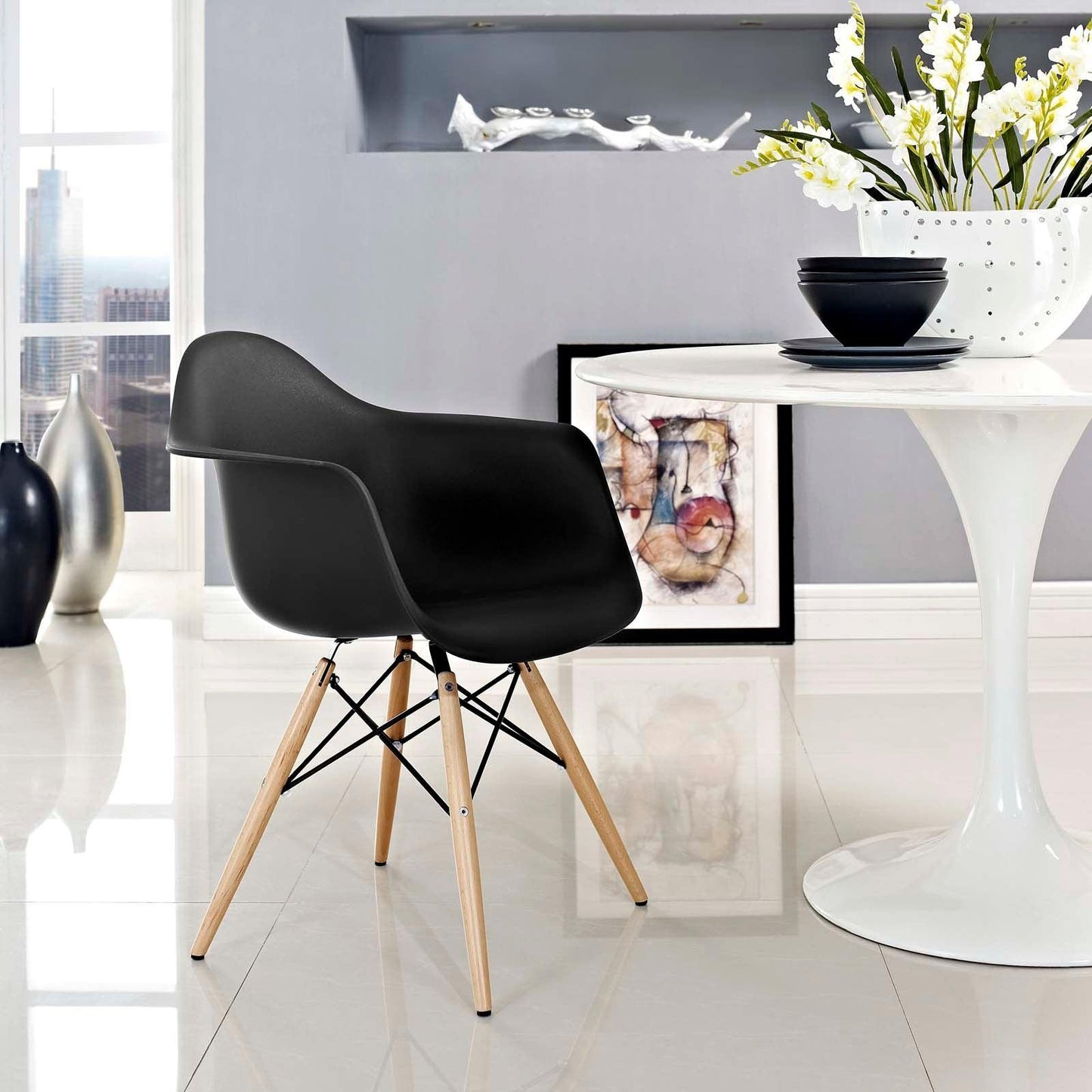 Modway Pyramid Dining Armchair FredCo